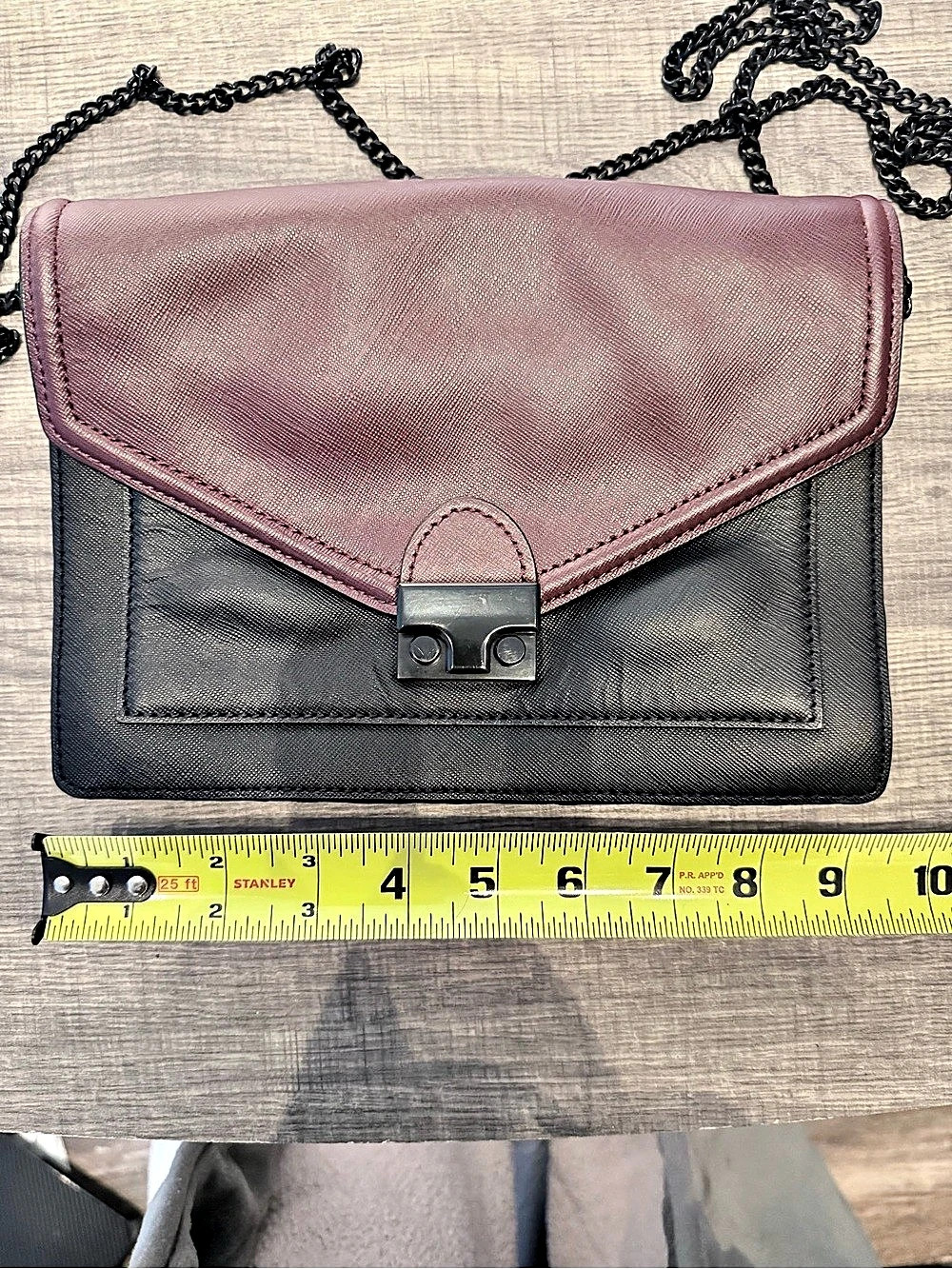 Loeffler Randall Crossbody Bag in Black & Pink
